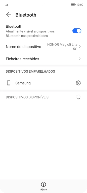 Para voltar ao ecrã inicial, deslize o dedo de baixo para cima a partir da base do ecrã.