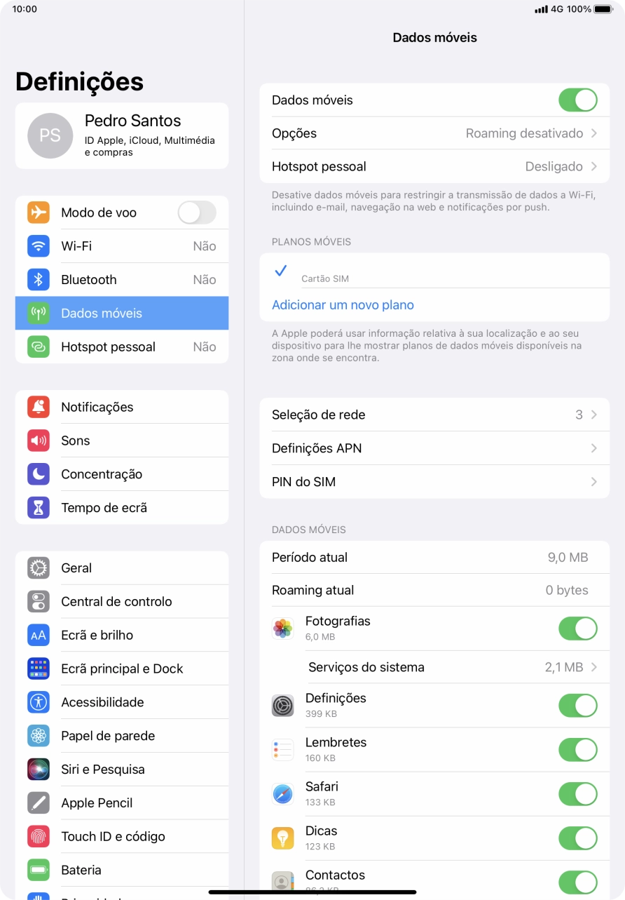 Prima Seleção de rede.