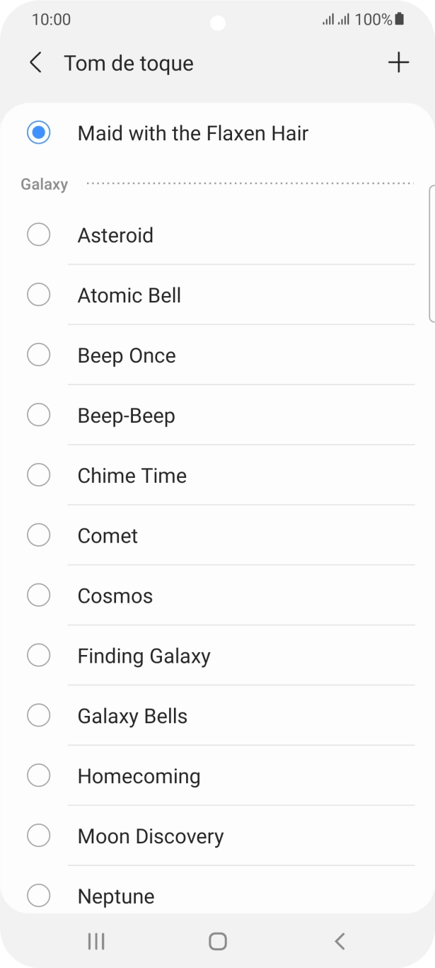 Prima a tecla de início para terminar e voltar ao ecrã inicial.