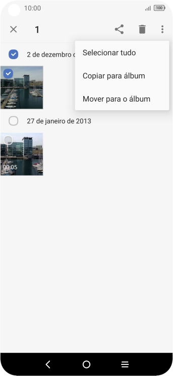 Prima Selecionar tudo.