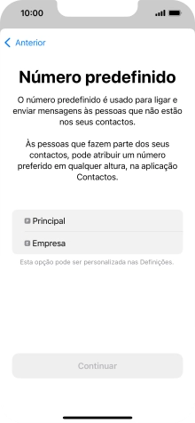 Prima o plano pretendido.