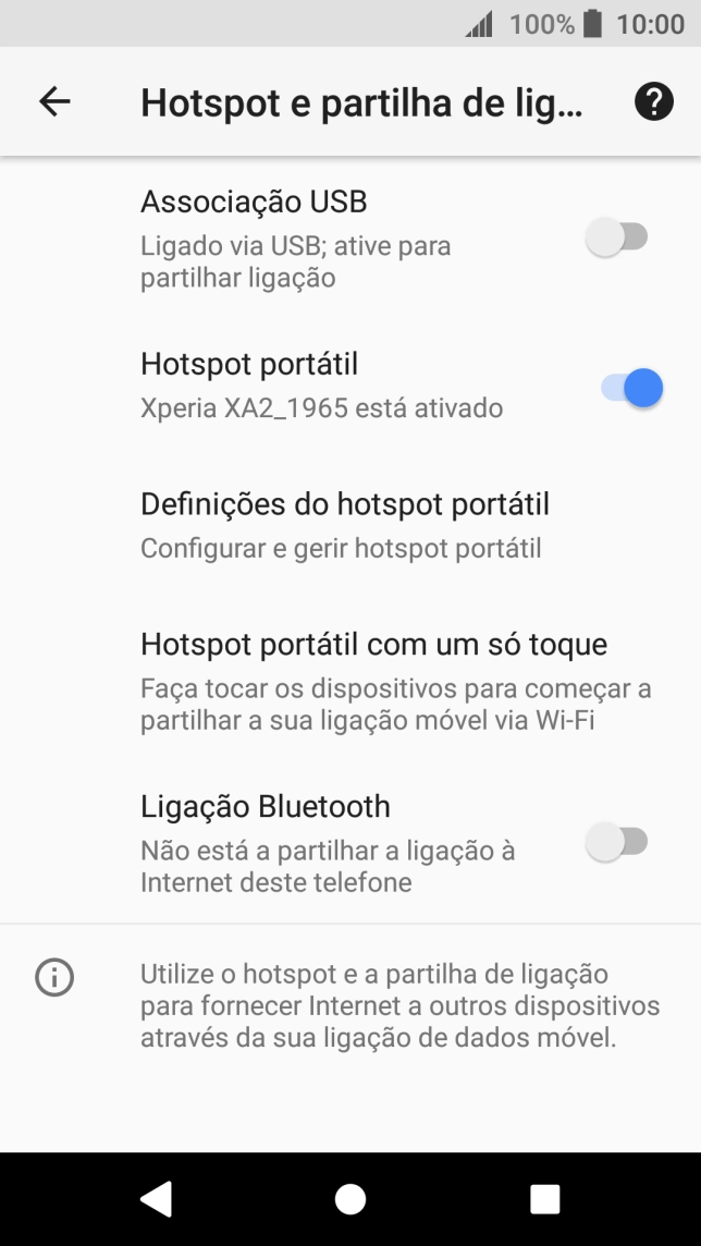 Prima a tecla de início para terminar e voltar ao ecrã inicial.