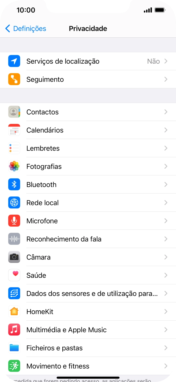 Prima Serviços de localização.