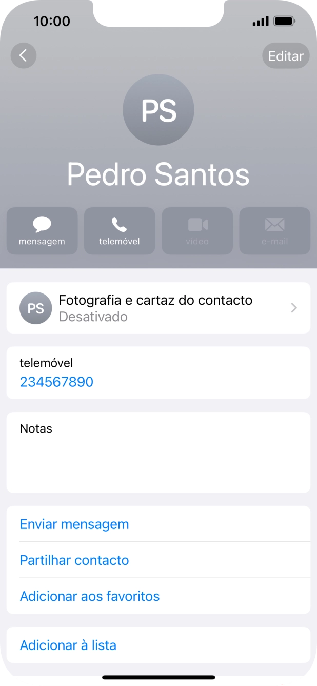 Prima Fotografia e cartaz do contacto.