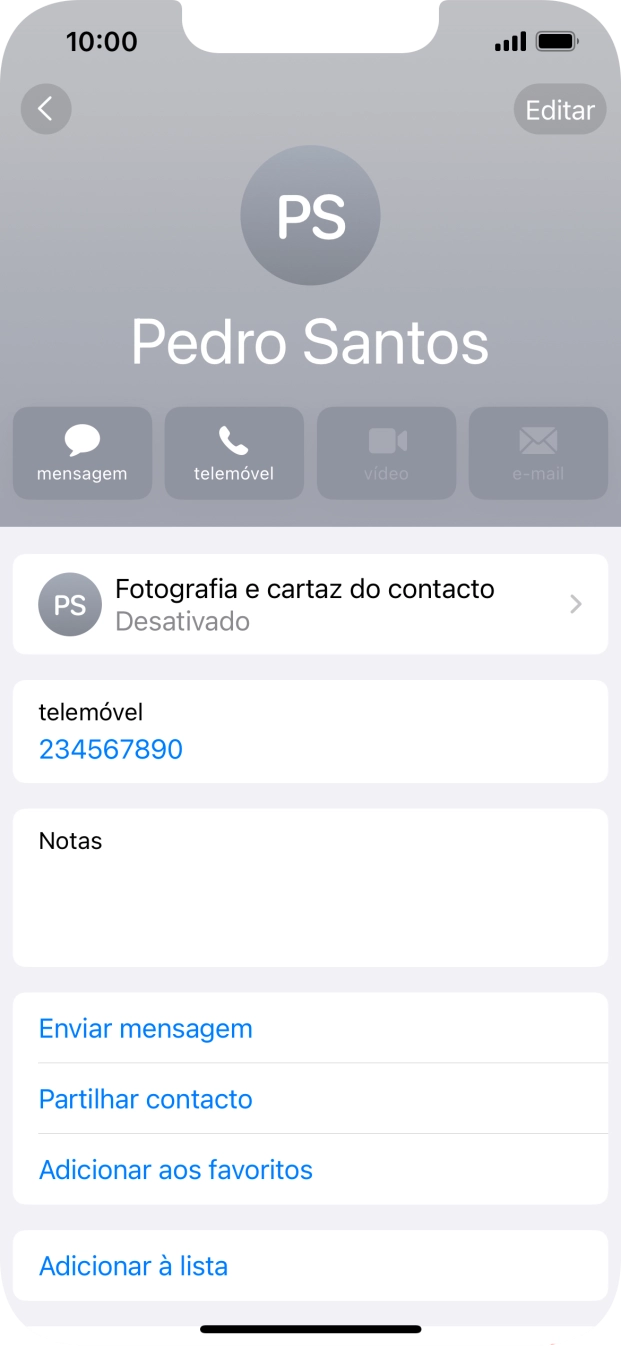 Prima Fotografia e cartaz do contacto.