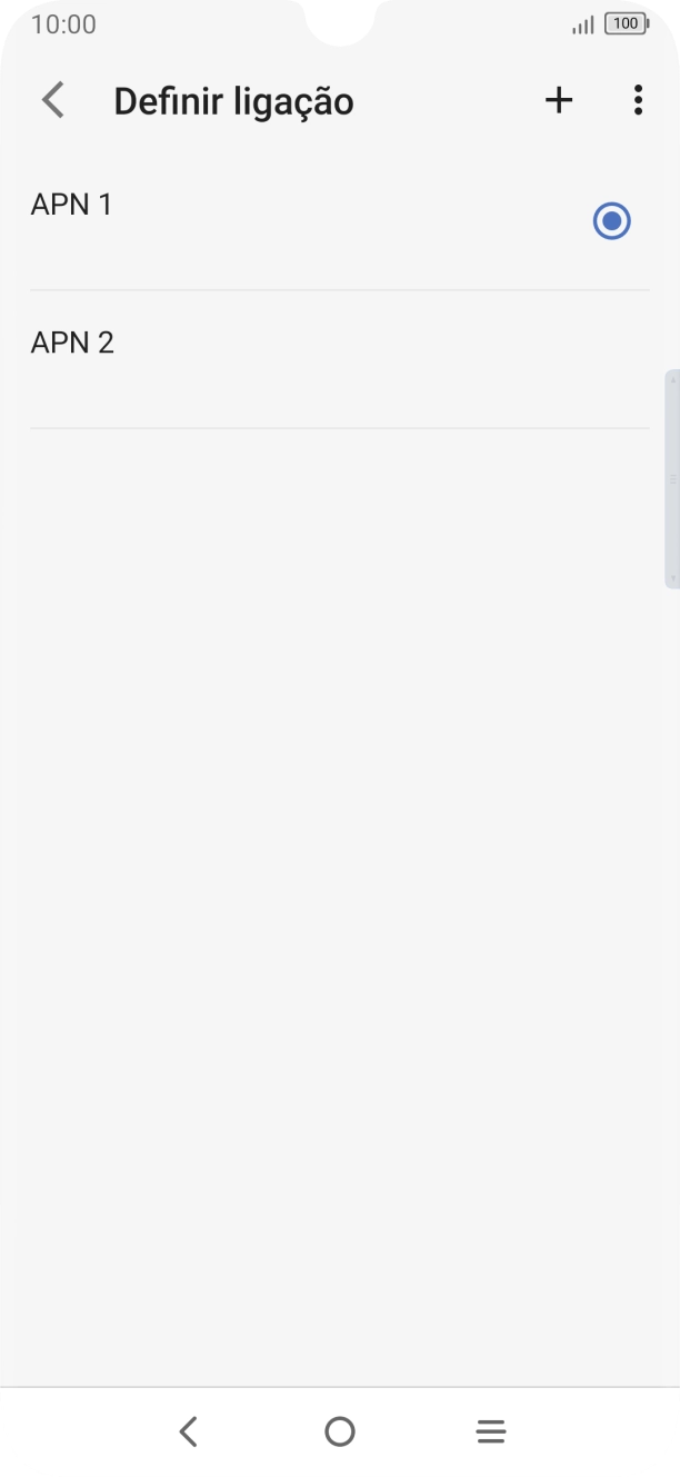 Prima a tecla de início para terminar e voltar ao ecrã inicial.