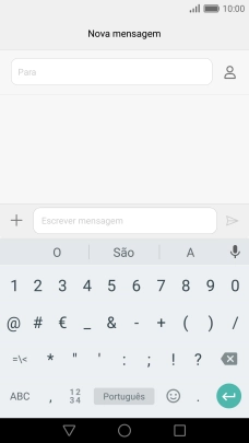 Prima =\ para ver mais caracteres especiais.