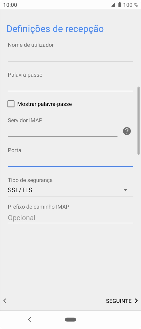 Prima a lista suspensa sob 