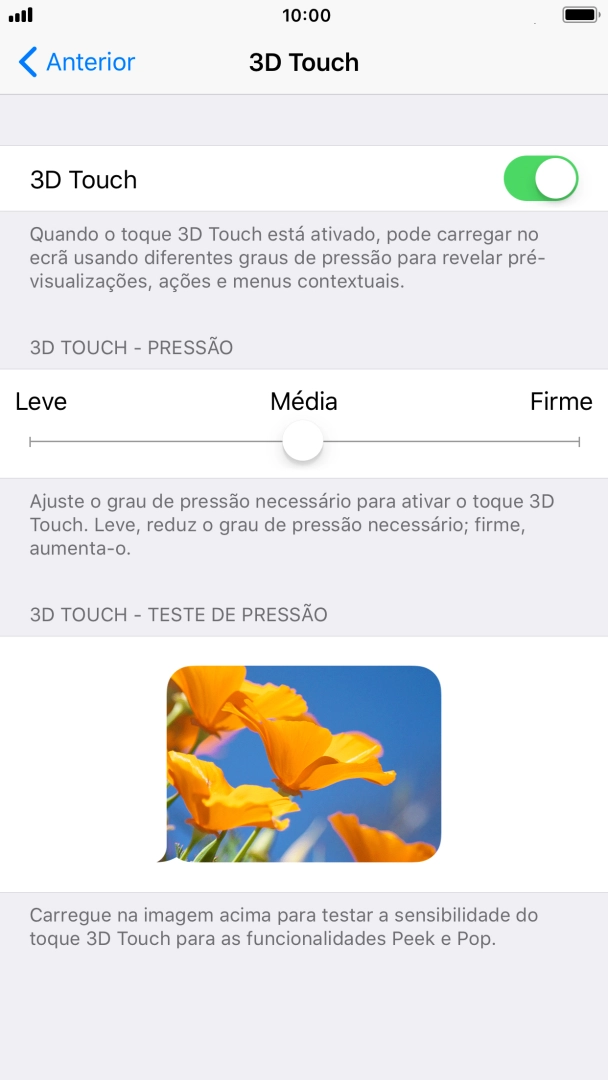 Prima o indicador sob 
