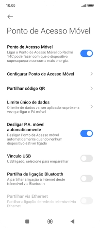 Prima a tecla de início para terminar e voltar ao ecrã inicial.