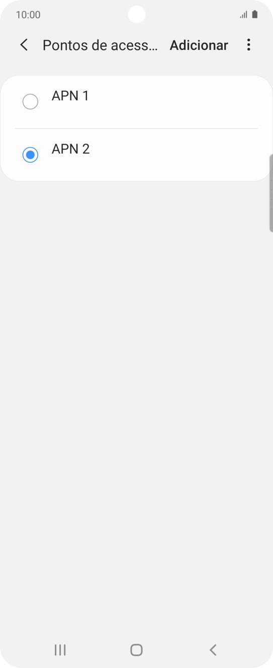 Prima a tecla de início para terminar e voltar ao ecrã inicial.