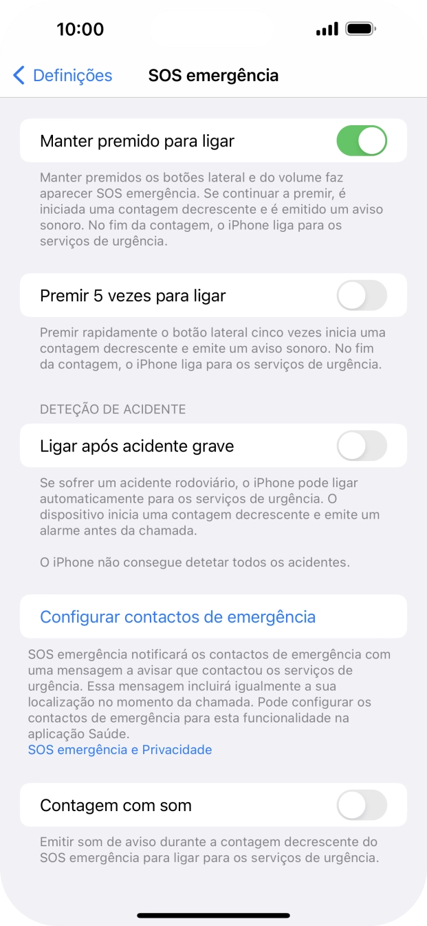 Prima o indicador junto a 