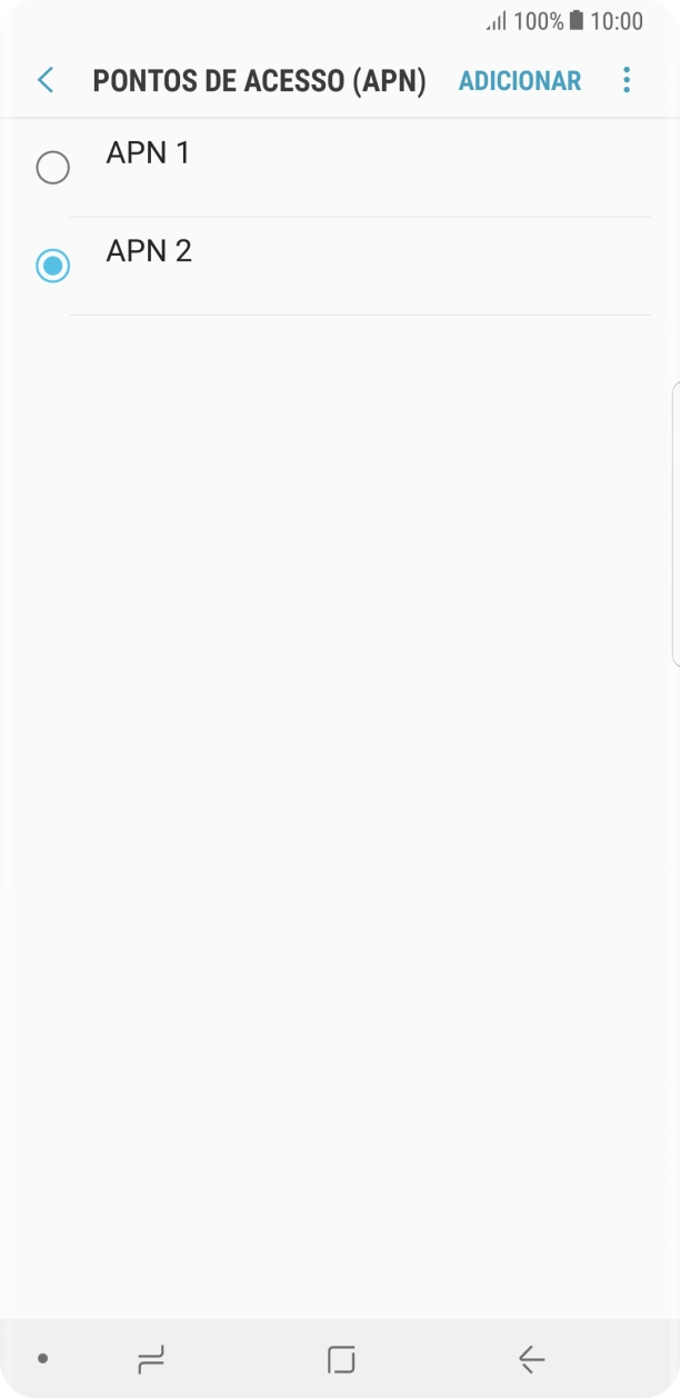 Prima a tecla de início para terminar e voltar ao ecrã inicial.