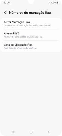 Prima Ativar Marcação Fixa.