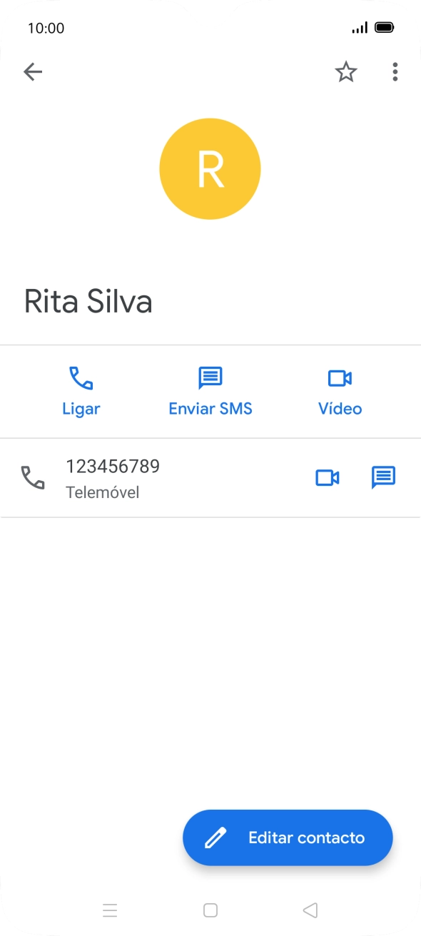 Prima a tecla de início para terminar e voltar ao ecrã inicial.