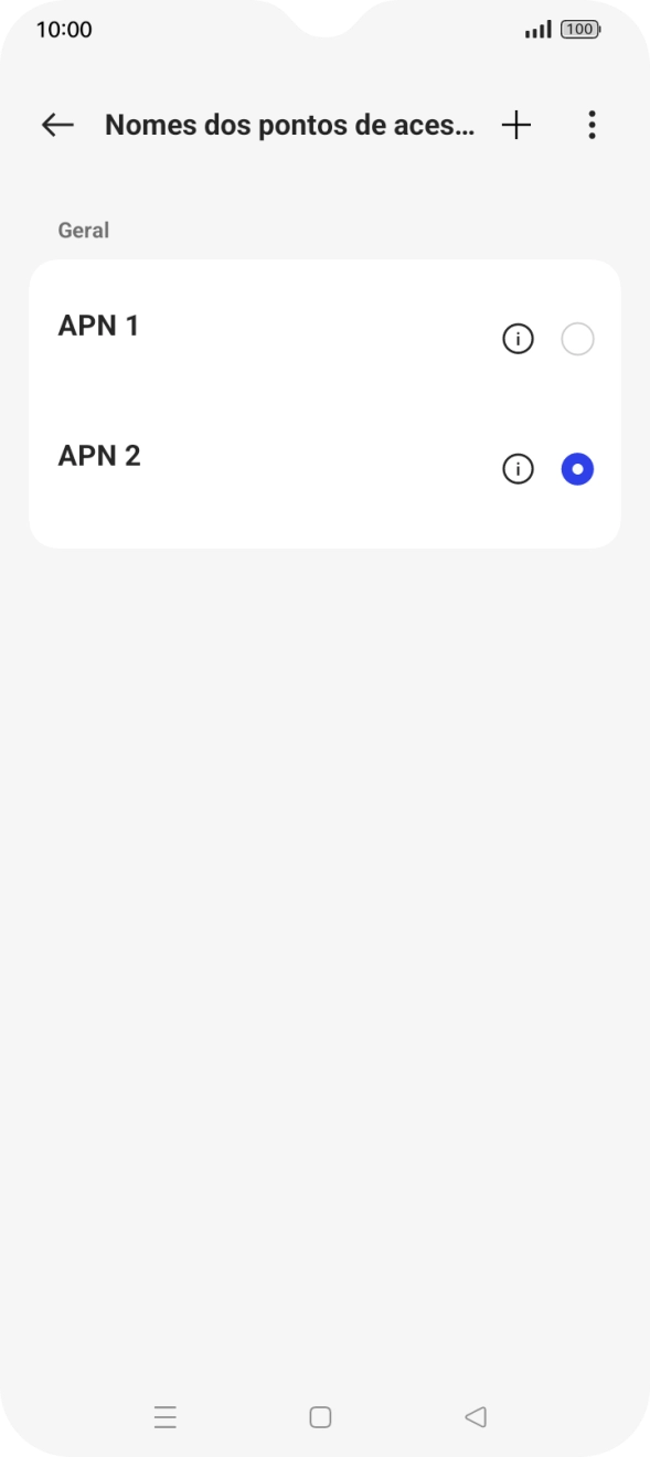 Prima a tecla de início para terminar e voltar ao ecrã inicial.
