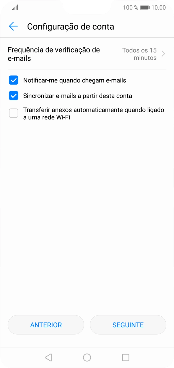 Prima a lista suspensa junto a 