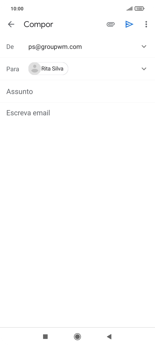 Prima Assunto e introduza o assunto pretendido.