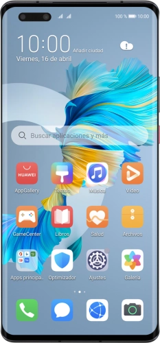 Imagen 1: Vista frontal del Huawei Mate 40 Pro - Black