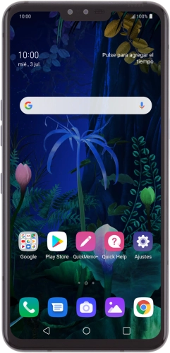 Imagen 1: Vista frontal del LG V50 ThinQ 5G - Black
