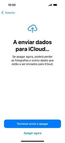 Prima Apagar agora.