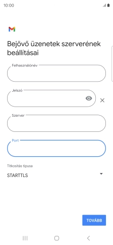 Nyisd le a „Titkosítás típusa” alatt legördülő menüt.