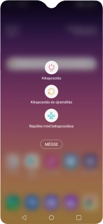 Válaszd a Kikapcsolás lehetőséget.