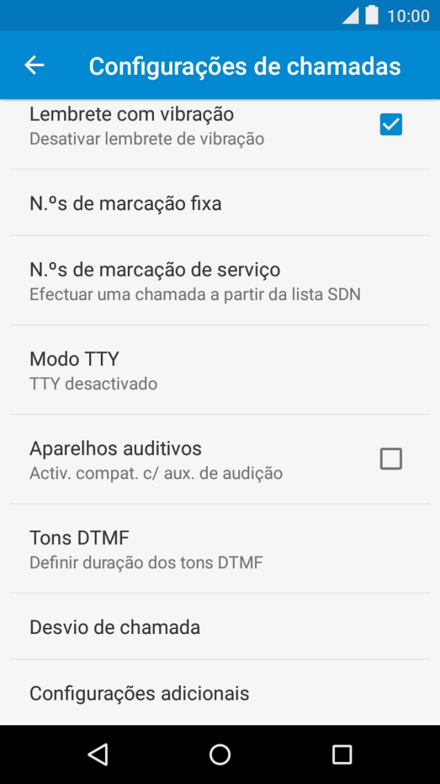 Prima Desvio de chamadas.