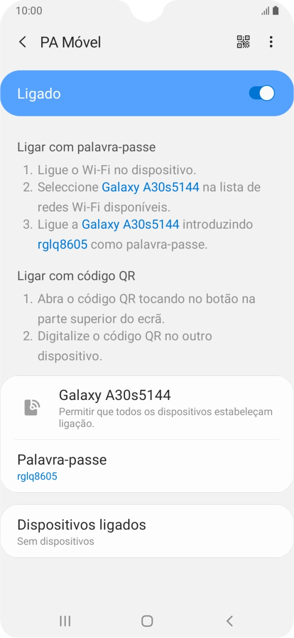 Prima a tecla de início para terminar e voltar ao ecrã inicial.