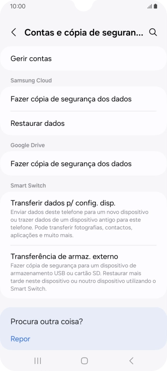 Prima Gerir contas.