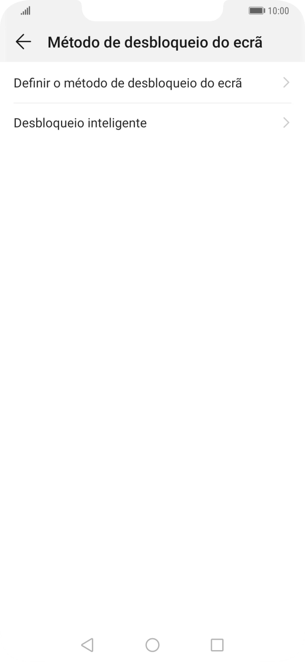 Prima a tecla de início para terminar e voltar ao ecrã inicial.