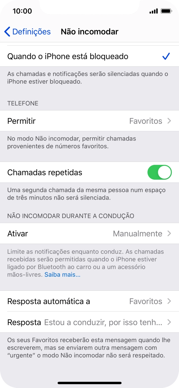 Prima Resposta automática a.