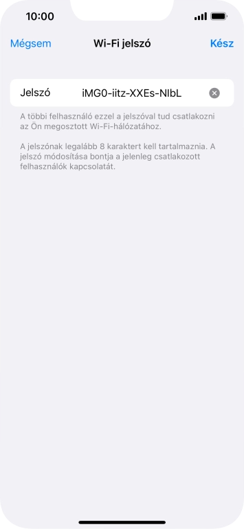 Válaszd a Kész lehetőséget.