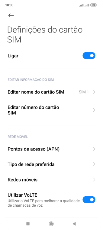 Prima Pontos de acesso (APN).