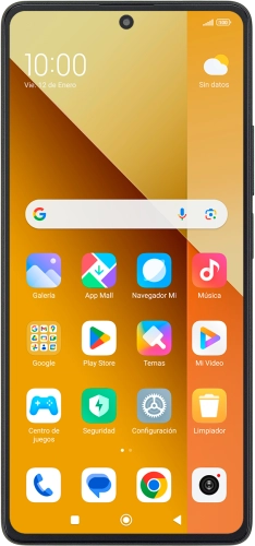 Imagen 1: Vista frontal del Xiaomi Redmi Note 13 5G - Black