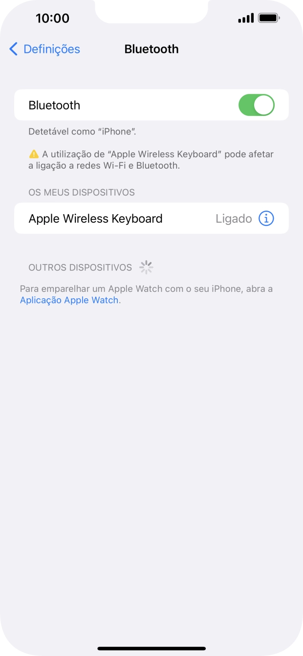 Para voltar ao ecrã inicial, deslize o dedo de baixo para cima a partir da base do ecrã.