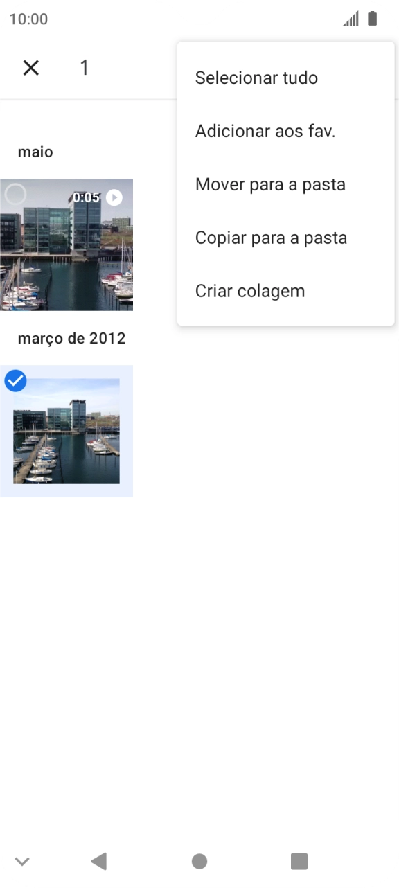 Prima Selecionar tudo.