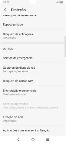 Prima Bloqueio do cartão SIM.