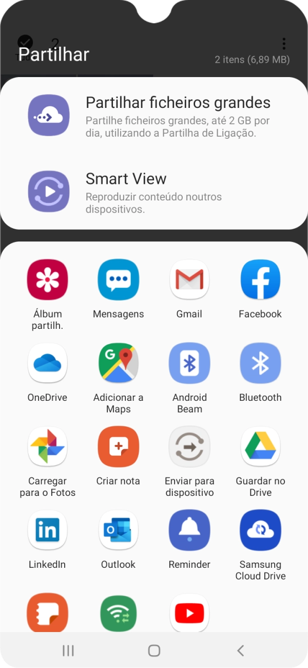 Prima Guardar no Drive.