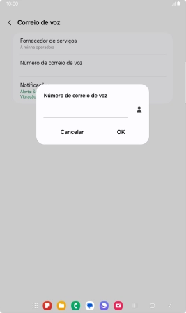 Introduza 123 e prima OK.