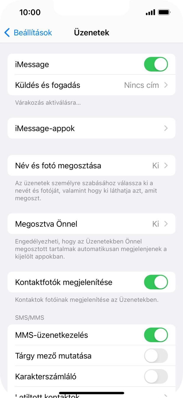Húzd az ujjad felfelé a kijelző aljáról, hogy visszatérj a kezdőképernyőhöz.