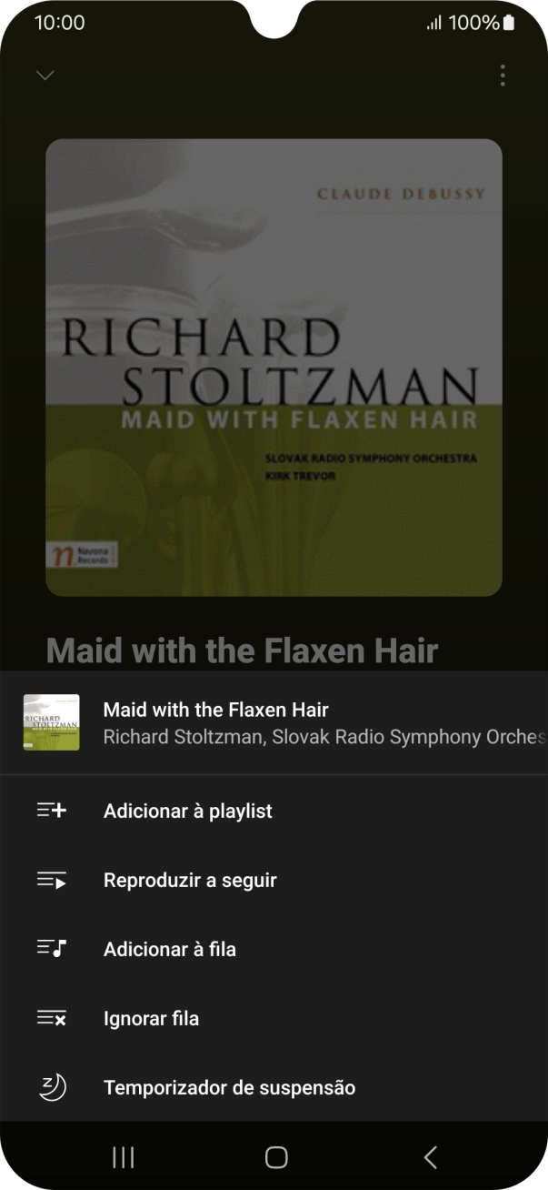 Prima o ícone para adicionar.