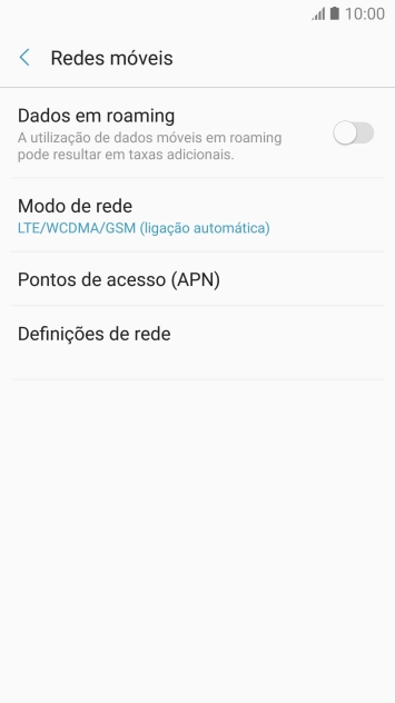 Prima Pontos de acesso (APN).