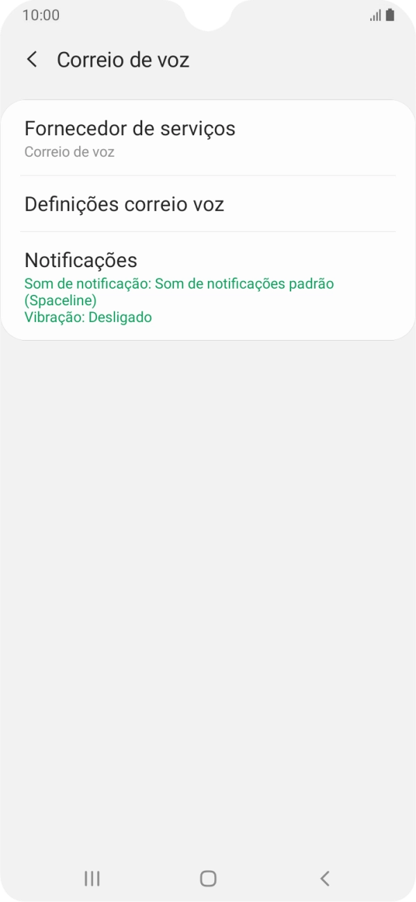 Prima Definições correio voz.