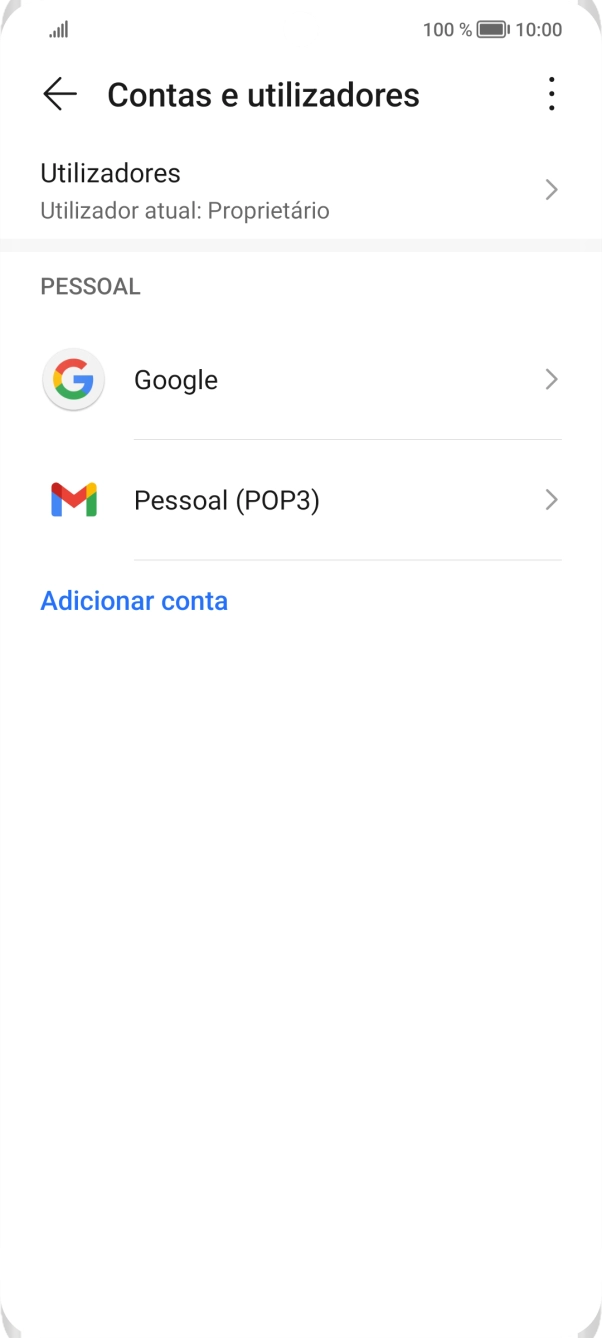 Para voltar ao ecrã inicial, deslize o dedo de baixo para cima a partir da base do ecrã.