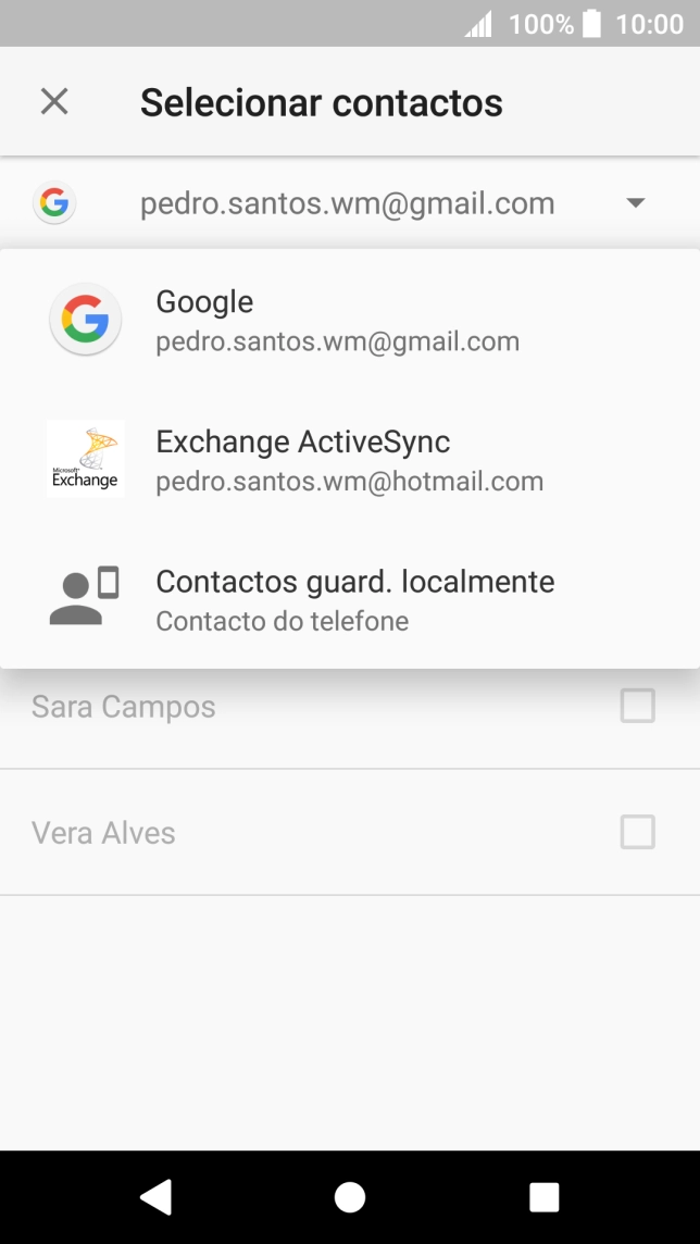 Prima Contactos guard. localmente.