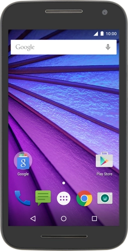 Imagen 1: Vista frontal del Motorola Moto G (3rd gen) - XT1541 - Black