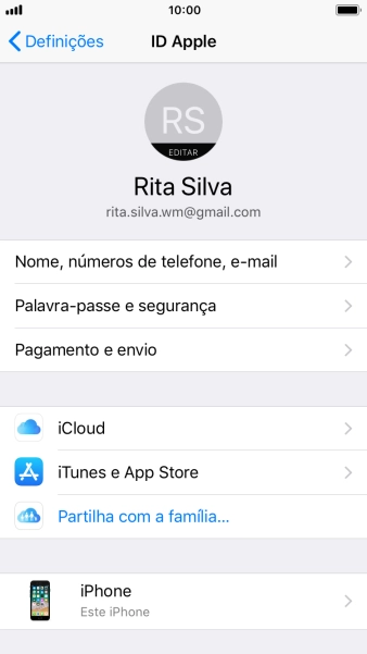 Prima a tecla de início para terminar e voltar ao ecrã inicial.