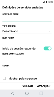 Prima a lista suspensa sob 