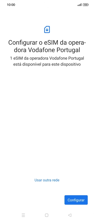 Prima Configurar.